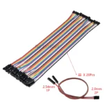 20pcs 20cm Dupont Line 2.0mm Female To 2.54mm Female Pitch 2.54 To Pitch 2.0 2p-1p Jumper Cable Wire 2.0 To 2.0For Pcb Connector - Image 5