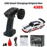 Rc Toys 1/43 RC Drift Car with Gyro Upgraded Ver 2.4G Remote Control Mini Drift Race Car 4WD Radio Control RC Toys Traffic Cones - Image 10