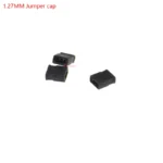 100PCS BLACK JUMPER CAP 1.27MM PITCH Standard PCB Mini Jumper  Short Circuit Cap connector 1.27