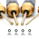 4 in 1 Hexagon Screwdriver 1.5 2.0 2.5 3.0mm 6.35mm Quick Change Allen Key Hex Screws Wrench Tool for 1/8 1/10 RC Car SCX10 TRX4 - Image 17