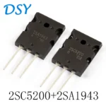 5PCS Transistors 2SA1943 TO-3P 2SC5200 TO3PL A1943 C5200 Chipset - Image 2