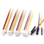 10PCS Dupont Line to SH1.0/MX1.25/ZH1.5/HY2.0/PH2.0/XH2.54 Cable 1P Female 2/3/4/5/6/P 20CM  26AWG 28AWG Jumper Wire - Image 2