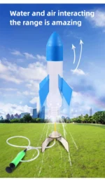 DIY Rocket Sprinklers Toys Water Splash Rocket Outdoor Water Play Toy DIY Science Experiment Kit & Education Model Toy For Gift - Image 7