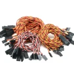 10pcs 10 / 15 / 30 / 50 / 100cm Servo Extension Cable 30 / 60 core For Futaba JR Anti-interference Servo For RC Helicopter Part/ - Image 14