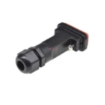 1Pcs DB9 DB15 2w2 connector cable waterproof shell IP67 Housing For D-SUB 9 Pin 2 Rows DB15 3 Rows Serial RS232 connector - Image 2