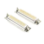 1pcs 3u Gold Plated Hdp50 Dp50 Db50 Male Female Connector Straight Pin With Fixed Screw Type d-sub 50pin Adapter 50 Pin 50p - Image 2