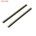 10PCS dip 2*2/3/4/5/6/7/8/9/10/12/16/20/40/ PIN double row male PIN HEADER 1.27MM PITCH Strip Connector 2X/6/8/10/20 - Image 13