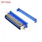 1PCS 57 Series 24/36/50 pin male female plug connector Line Pressed Type for computer printer 24pin/36pin/50pin - Image 9