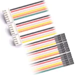 10PCS Dupont Line to SH1.0/MX1.25/ZH1.5/HY2.0/PH2.0/XH2.54 Cable 1P Female 2/3/4/5/6/P 20CM  26AWG 28AWG Jumper Wire - Image 9