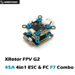 Hobbywing Xrotor AM32 45A / 65A 4in1 G2 ESC 3-6S & F7 Convertible Flight Controller Combo for RC FPV Racing Drone - Image 3
