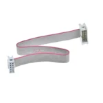 2PCS DC3-FC Male to female 2.54MM pitch connector 10 PIN 20CM 30CM Flat Ribbon DOWNLOAD Data Cable IDC BOX HEADER 10P - Image 3