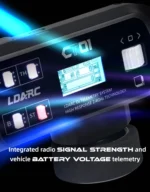 LDARC CT01 2.4G 8CH Two-Way RC Car Remote Controller with CR1800 2.4G 8CH Receiver for RC Car Boat Tanks - Image 15