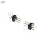10PCS Double row MALE 2.54MM PITCH Right Angle PIN Header connector 2*2/3/4/5/6/7/8/9/10/16/20/40 PIN/P 2x/3/4/5/6/8/10/16/20/40 - Image 12