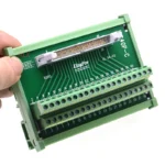 1PCS IDC40P 40PIN MALE PIN HEADER SOCKET to terminal block adapter pcb board connector converter for plc din Rail mounting - Image 4