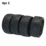 4pcs 1/10 On-Road Car Soft Tires 65MM High Grip Rubber Tyre Hot Melt Tire For HSP Tamiya HPI Kyosho 94122 RS4 D5 TT02 FW06 - Image 18
