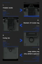 Jumper T15 Hall Sensor Color screen FPV Radio Controller EDGETX/ELRS For Long Rang RC Drone - Image 23