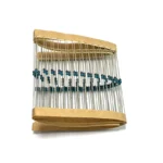 100pcs 1/8W 1/6W Metal Film Resistor 7R5 8R2 9R1 7K5 8K2 9K1 91K 750K 820K 7.5 8.2 9.1 75 82 91 750 820 910 R K M Ohm 1% 0.125W - Image 2