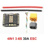 F4 V3S FC Flight Controller Board with 30A 45A 60A 4in1 Brushless ESC for RC QAV/ZMR 210 230 250MM Drone FPV Racing - Image 9