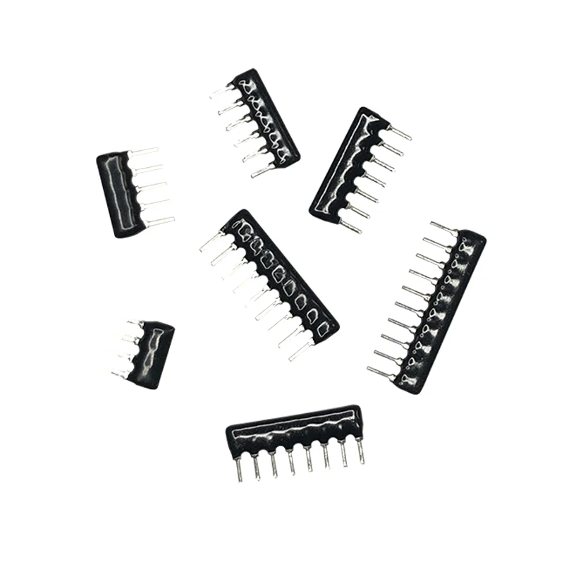 10pcs/lot 8PIN exclusion Network Resistor array 220 330 470 510 1K 4.7K 5.1K 10K A102J A472J A512J A103J A221J A471J A101J 331