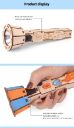 DIY Flashlight DIY Science Experiment Kit & Education Model Toy Physics Science Toys For Children Gift Toy Project - Image 10