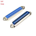 1PCS Male Female Centronics Connector 57 Series 14/24/36/50Pin 90 Degree Soler Wire Type Printer Socket - Image 10