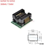 Sop8/Sop14/Sop16/Sop20/Sop28/44/Tssop8/Tssop16/Tssop20/Tssop28/TQFP32/LQFP44 To Dip Programmer Adapter Socket 150/208/173/300mil - Image 11