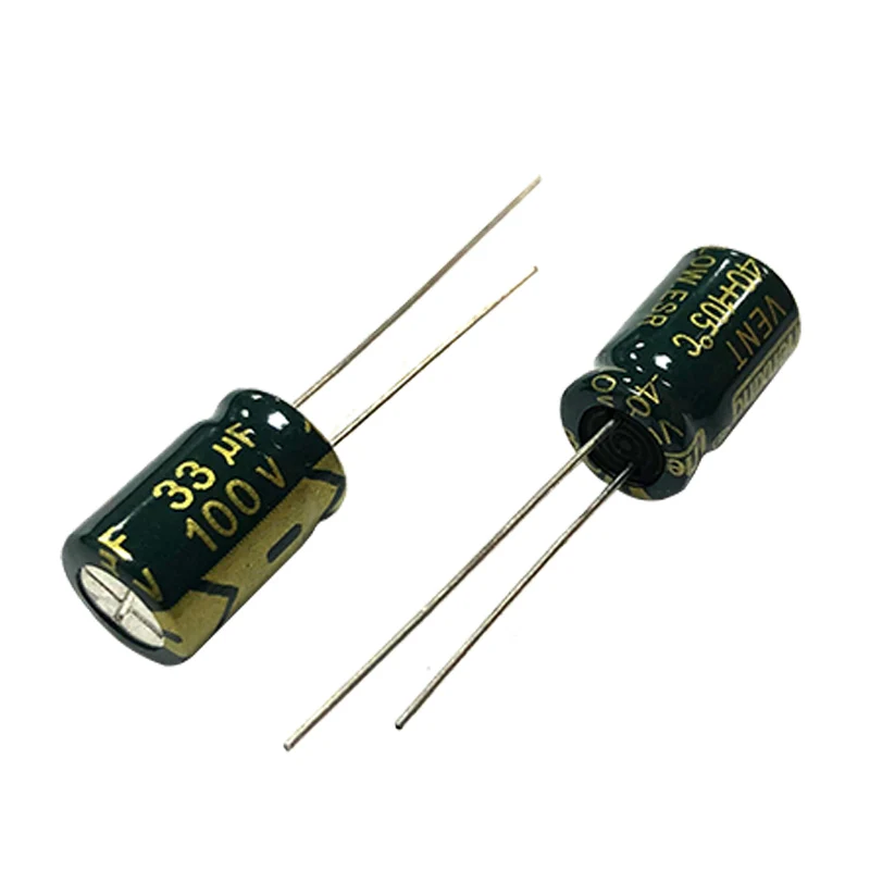 100V33uf 8x12mm Aluminum Electrolytic Capacitor 33uf 100v 33mf 100wv 33MFD 100vdc 100wv 33uf100v 100v33mf 33mf100v 47uf 68uf