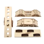 LDARC Desktop Simulation Off-road Obstacle Course for 1/43 RC Model Car Crawler Toy Field - Image 2