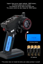 Hotrc CT-6A CT-4A 6CH 4CH 2.4GHz Radio System Transmitter Remote Controller with F-06A F-04A 6Ch Receiver for RC Car Boat Tank - Image 19