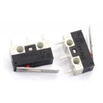 10PCS Micro Limit Switch Momentary Push Button Switch 1A 125V AC Mouse Switch 3Pins Long Handle Roller Lever Arm SPDT 12X6X6MM - Image 3