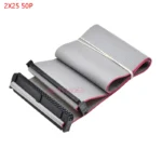 2pcs 2.54mm Pitch Fc-6/8/10/14/16/20/40/50 Pin 30cm Jtag Isp Download Cable Gray Flat Ribbon Data Cable For Dc3 Idc Box Header - Image 8