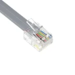 Gray DIY 6 Core Jumper Cable for NXT EV3 Robot Toy Data Cable Six-core telephone line RJ11 Telephone Modular Plug Jack 6P6C 6Pin - Image 3