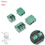 10Pcs KF120/KF128 2.54mm/3.5mm/3.81mm/5.0mm/5.08mm Pitch 2p/3p Straight Pin Pcb Screw Terminal Block Connector 2/3/4/5/6/8/10Pin - Image 5
