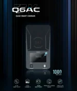 ToolkitRC Q6AC Charger AC 400W / DC 1000W 4CH output Built-in 65W USB Output 15W Wireless Charger for LiPo NiMH PB battery - Image 7