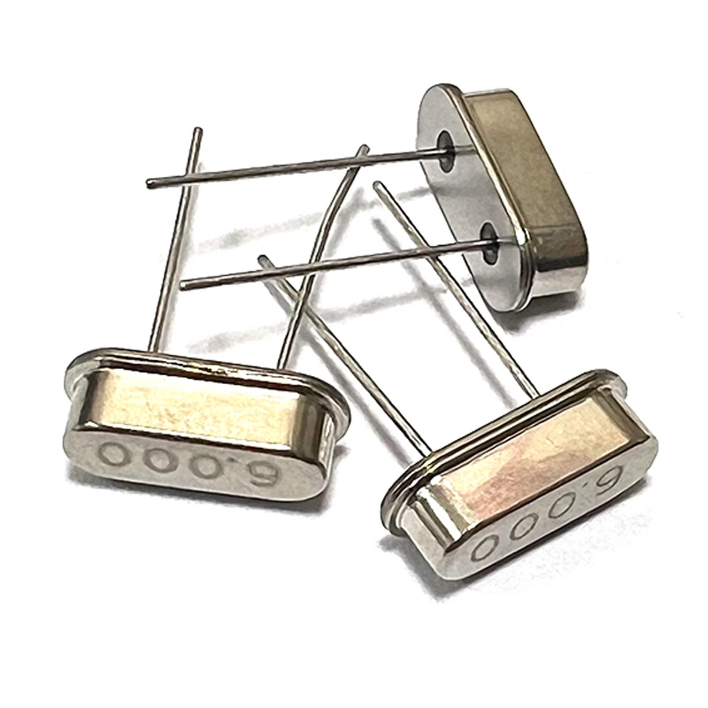 10pcs HC-49S 6MHz 6M 6.000MHz 6.000 Quartz Crystal Resonator Passive Oscillator HC49S DIP