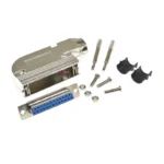 1Pcs DB25 Metal Housing Hood Right Angle Shell For D-SUB 25 Pin 2 Rows DB25 Pin Serial RS232 connector - Image 4