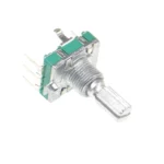 2pcs 360 Degree Rotary Encoder Switch Ec16 Encoder Audio Coding 5pin Handle Long 15mm/20mm Push Switch - Image 6