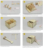 DIY Mouse Game Science and Technology Invention Hand-made Self-made Assembly Materials Science handmade toys physics toy - Image 6