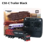 Turbo Racing C50-T 1:76 C50 Remote Control Truck Simulated Vehicle Lights and Horn RTR Version Toy Car - Image 10