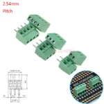 10Pcs KF120/KF128 2.54mm/3.5mm/3.81mm/5.0mm/5.08mm Pitch 2p/3p Straight Pin Pcb Screw Terminal Block Connector 2/3/4/5/6/8/10Pin - Image 7