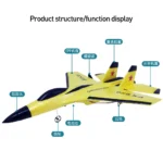 RC Plane SU35 2.4G With LED Lights Aircraft Remote Control Flying Model Glider Airplane F22 FX820 FX620 FX622 A380 EPP Foam Toys - Image 33
