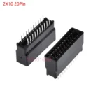 5pcs Edge Card Connector Slot 2.54 mm Pitch 8/10/12/16/18/20/28/30/36/40/50/60/72/80/98 Pin PCB Gold Finger Socket Through Holes - Image 12