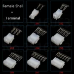 5/10PCS 2*2/3/4/5/6P Pin/5557/5556/5559/5569 4.2mm Male/Female Shell/Housing/Plug/Socket Car Wire Cable Connector Computer PCI-E - Image 7