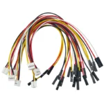 10Pcs HY2.0 to Dupont line  electronic wire-2P/3P/4P/5P/6 Pin To 2.54mm Dupont Male/Female Wire Connector Color Cable - Image 2