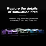 Turbo Racing 1:76 C61 C62 C63 C64 Drift RC Car upgraded version With Gyro Full Proportional Remote Control RTR Kit - Image 23