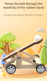 DIY Catapult Toy DIY Science Experiment Kit & Education Model Toy Physics Science Toys For Children Gift Toy Project - Image 9