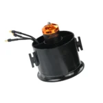 QX-Motor 70mm EDF 4s 6s QF2827 Brushless motor 12 Blades Ducted Fan w/ 80A 60A 3-6S Esc for RC EDF Jet Aircraft Airplane - Image 4