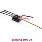 HOBBYWING Seaking Brushless ESC Boat Sensorless ESC 30A 60A 90A 120A 160A V4 Series IP67 Waterpoof Built-in BEC For RC Boats - Image 11
