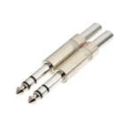 2/5PCS 6.3MM Mono/Stereo Audio Jack Plug Male Connector Welding Line HeadPhone Stereo 1/4 6.35MM 6.3 6.35 2/3 Pole Metal Adapter - Image 2
