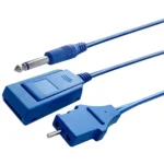 High-frequency Lip knife electrode piece neutral electrode plate cable REM flat plug electric knife negative plate connection - Image 4